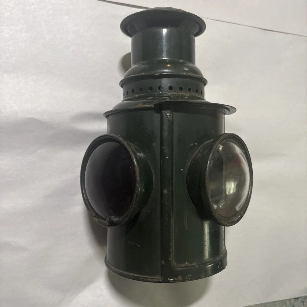 Dietz NY USA Monitor Tail Clear & Red Light Military Green Truck Tail Light